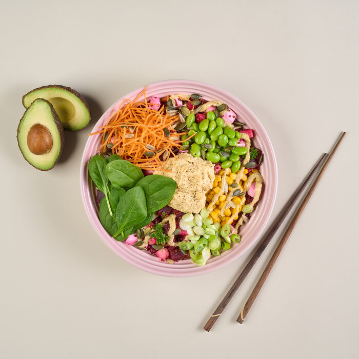 Nobi Bowl met Hummus - Feel The Beet